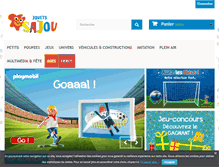 Tablet Screenshot of jouets-sajou.com